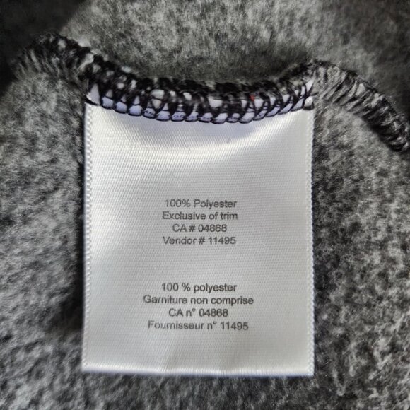 Mec Teslin gray zip front sweater jacket - Picture 6 of 9